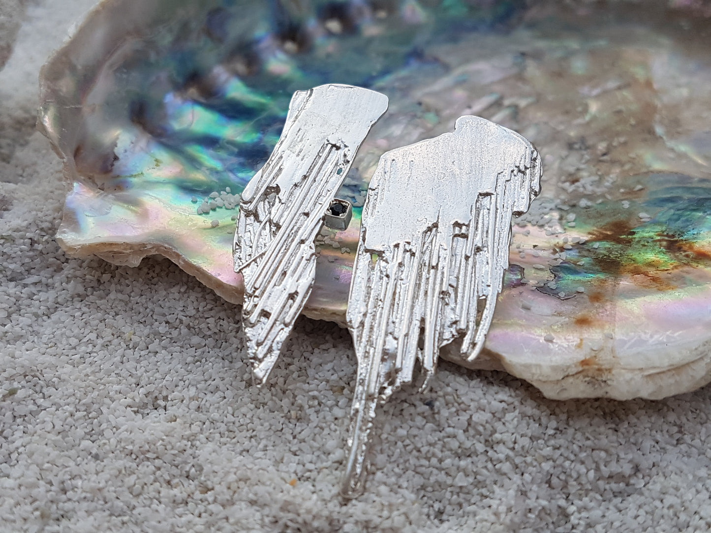 Lagoon Earrings Silver