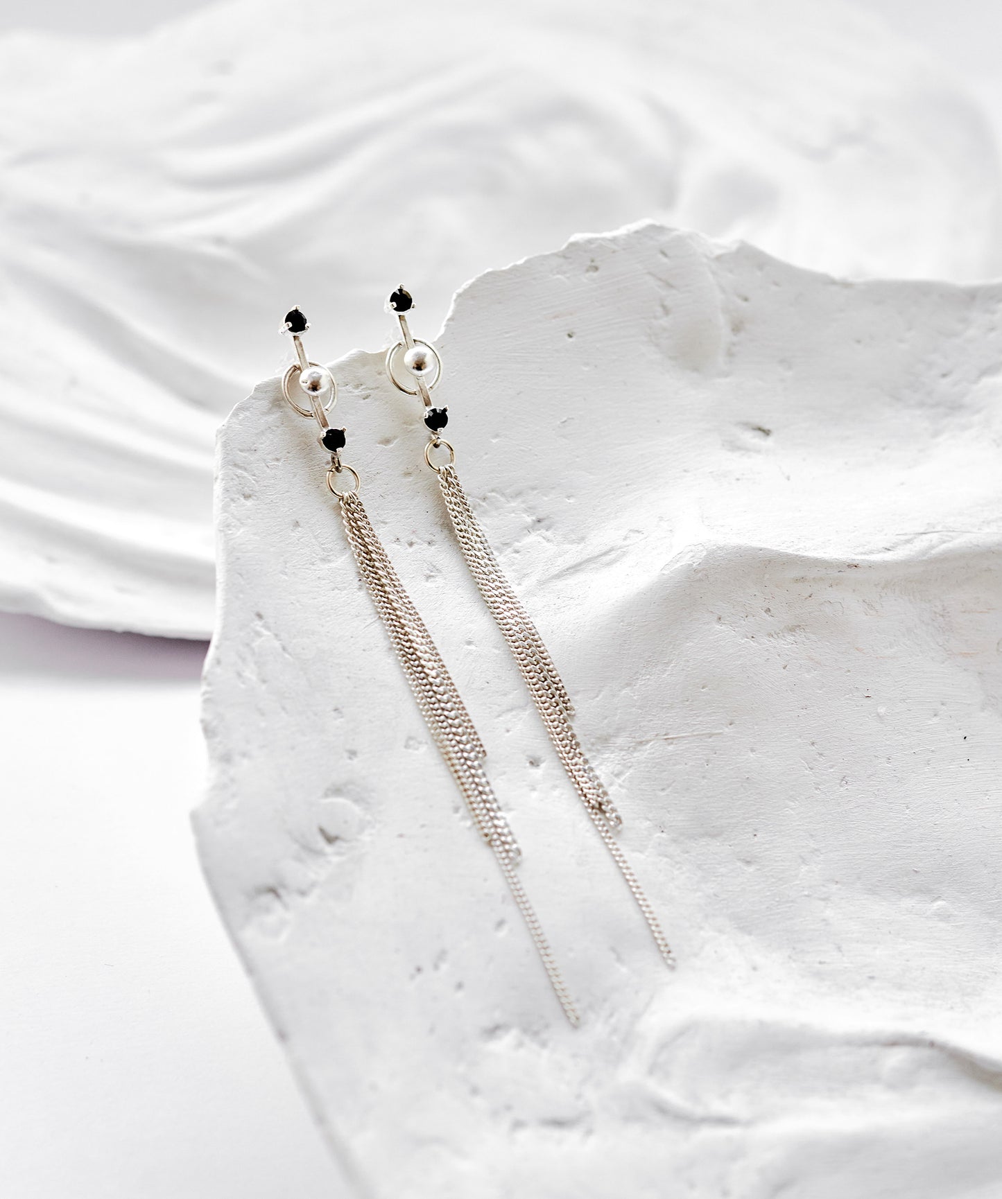 Sashe Earrings Silver