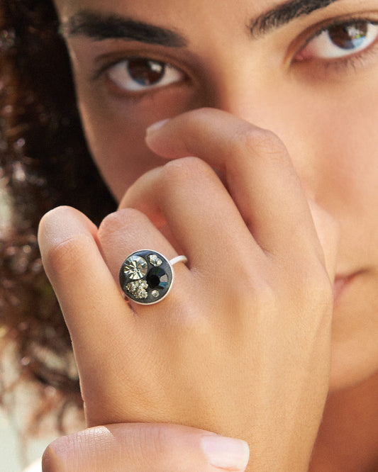 Pyrite Ring Gold